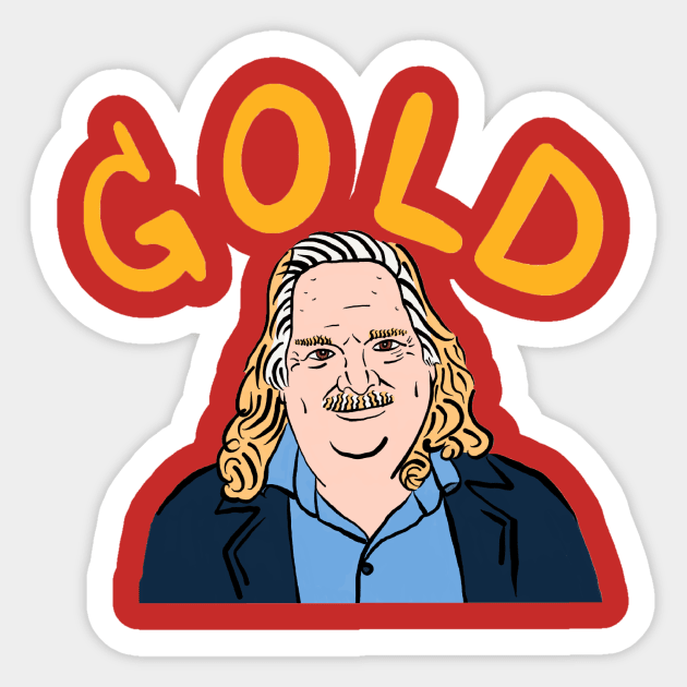 Jonathan Gold Sticker by UncleWalrus